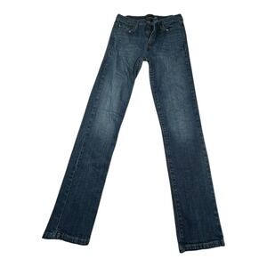 Levi's The Original Line Mid Rise Skinny Jeans Blue Denim Women's Size 12M 28X28